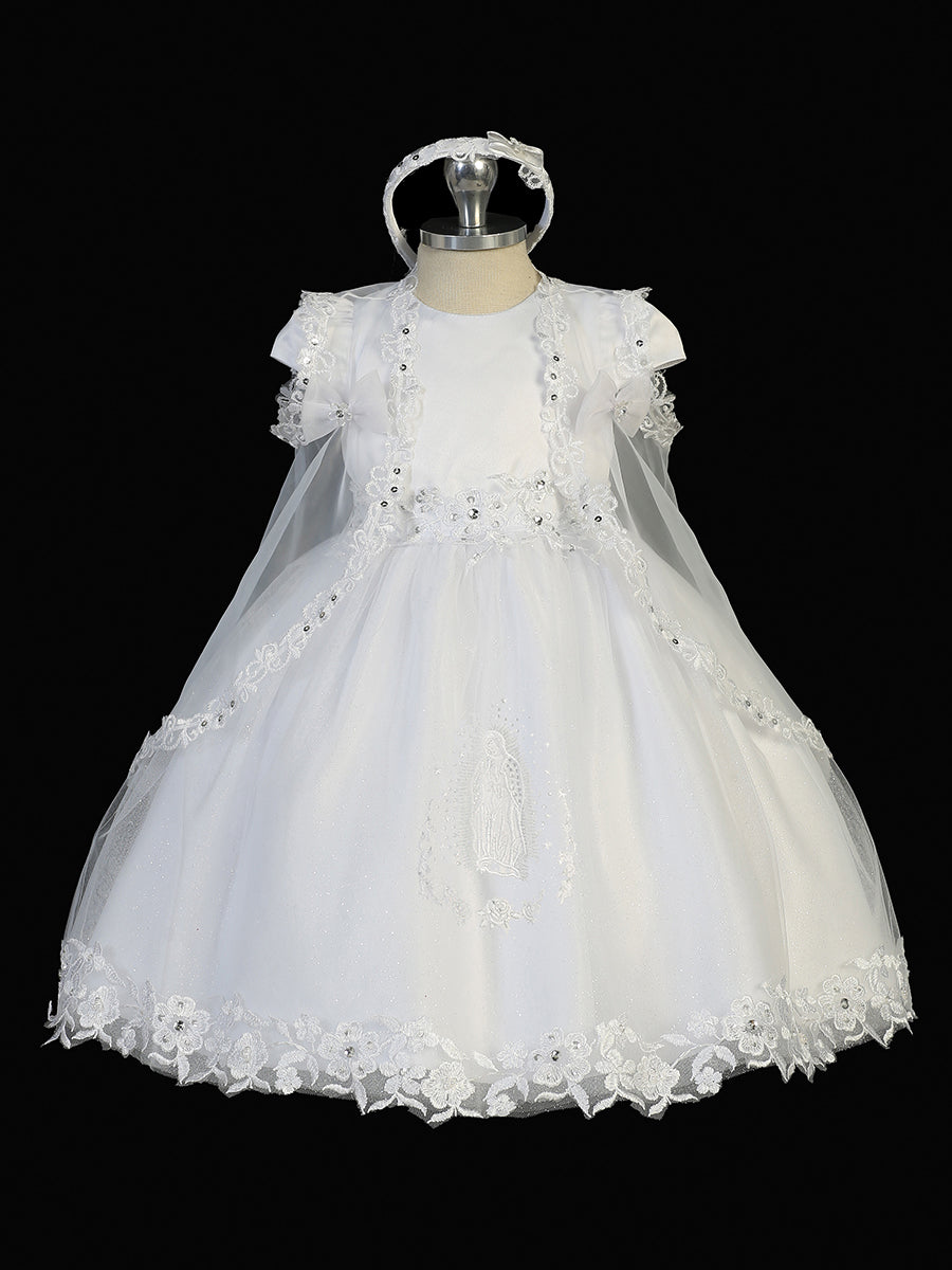Tip Top Kids 2373 White Dress
