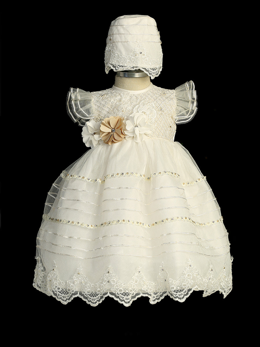 Tip Top Kids 2376 Ivory Dress