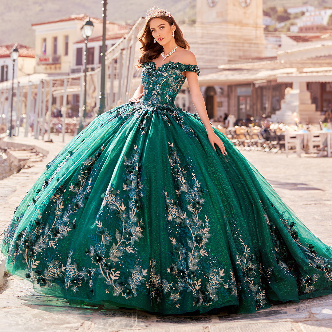 slim fit dress slacks Ariana Vara Princesa PR12263 Quinceañera Dress