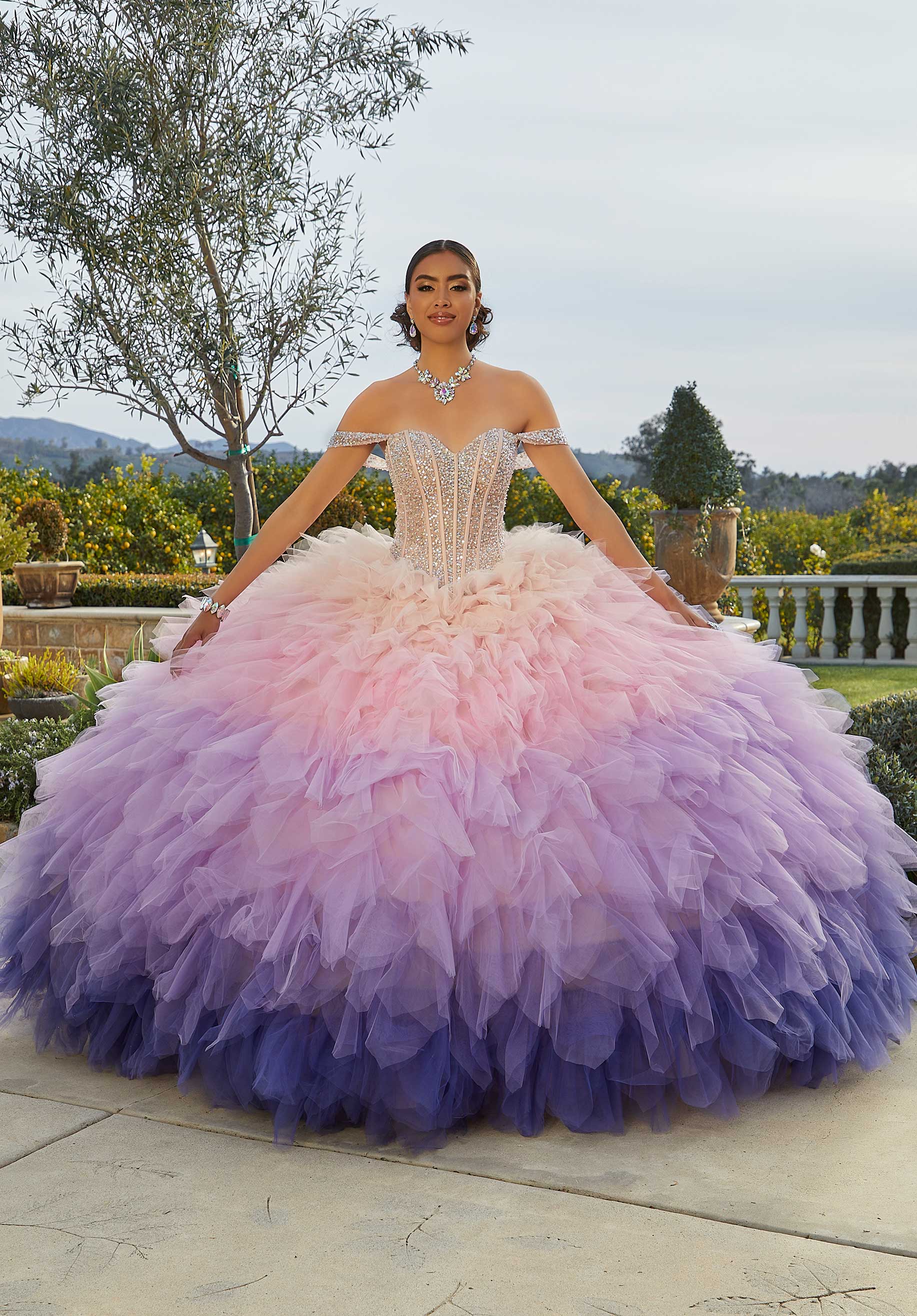 Morilee 89438 Blush/Purple Ombre Quinceaera Dress The Quince Of Your Dreams Morilee 89438 Blush/Purple Ombre Quinceaera Dress The Quince Of Your Dreams