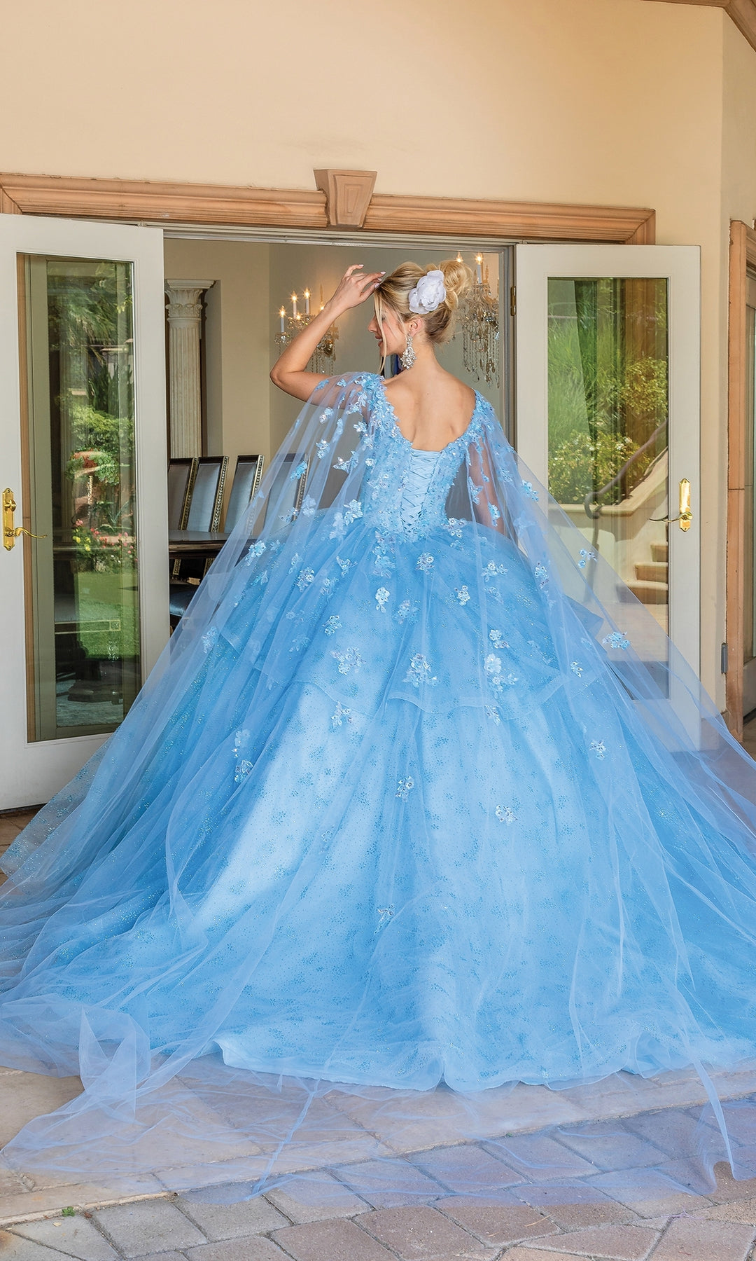 dancing queen dresses 4474 - Long A-line Dress Browse beautiful quinceanera ball gowns to find your dream quince dress. Dancing Queen - DQ5054Q