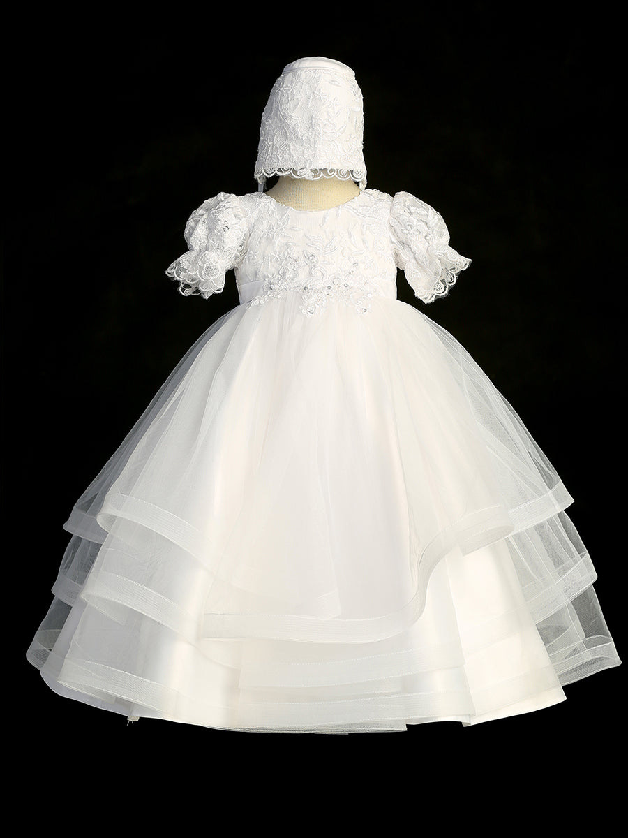 Tip Top Kids 2402 White Dress