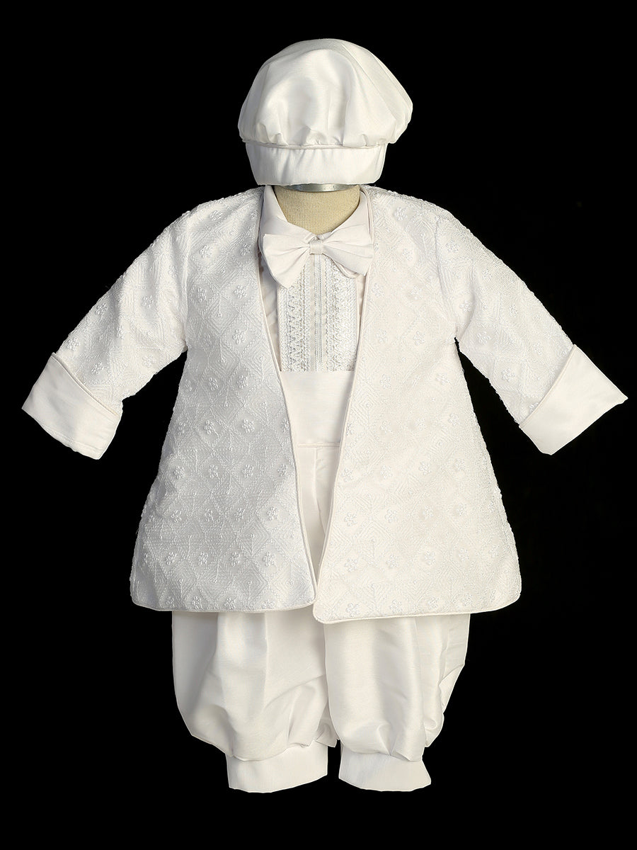 Tip Top Kids 3748 White/Ivory Suit