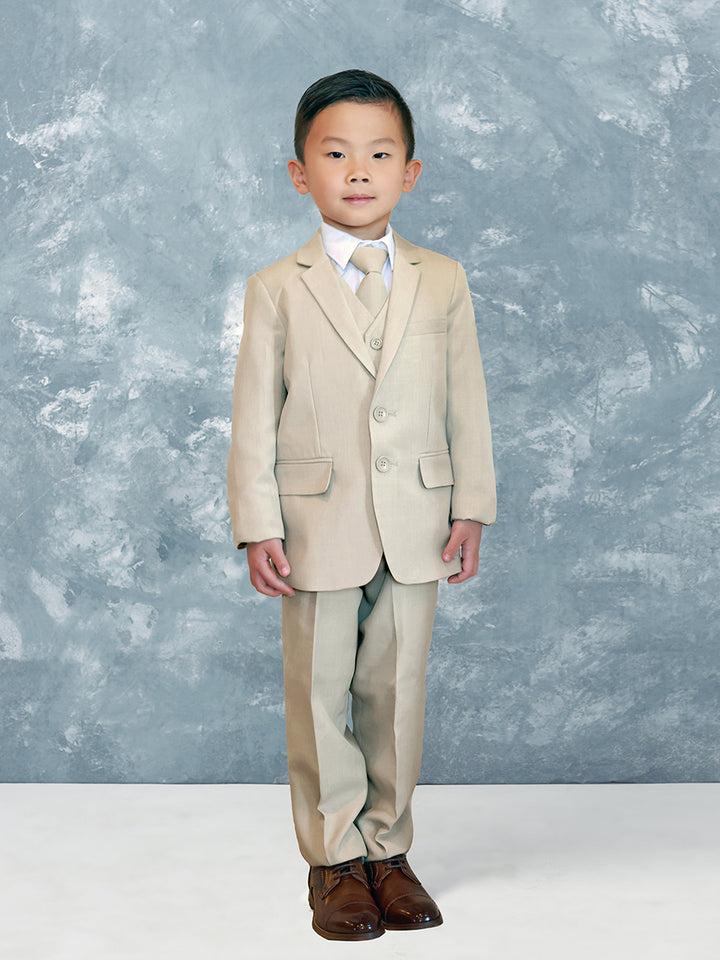 Tip Top Kids 4016 Khaki Suit