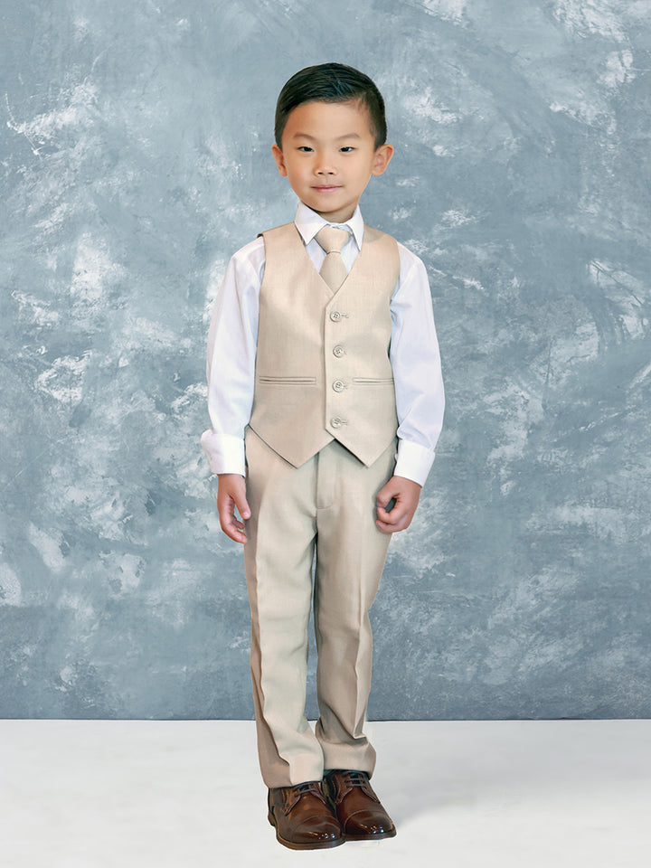 Tip Top Kids 4016 Khaki Suit
