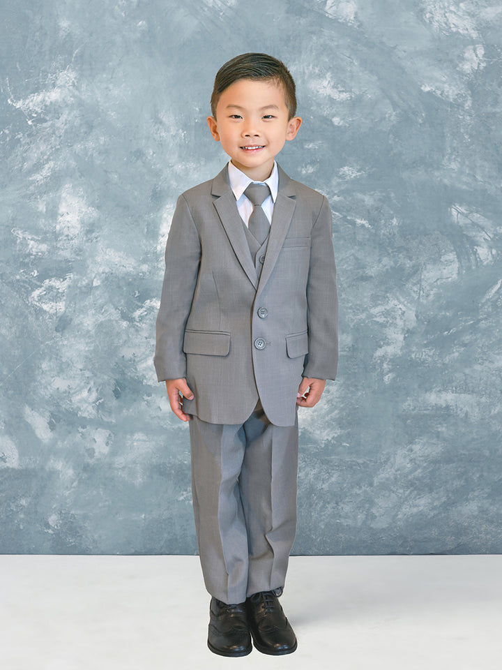Tip Top Kids 4016 Light Grey Suit