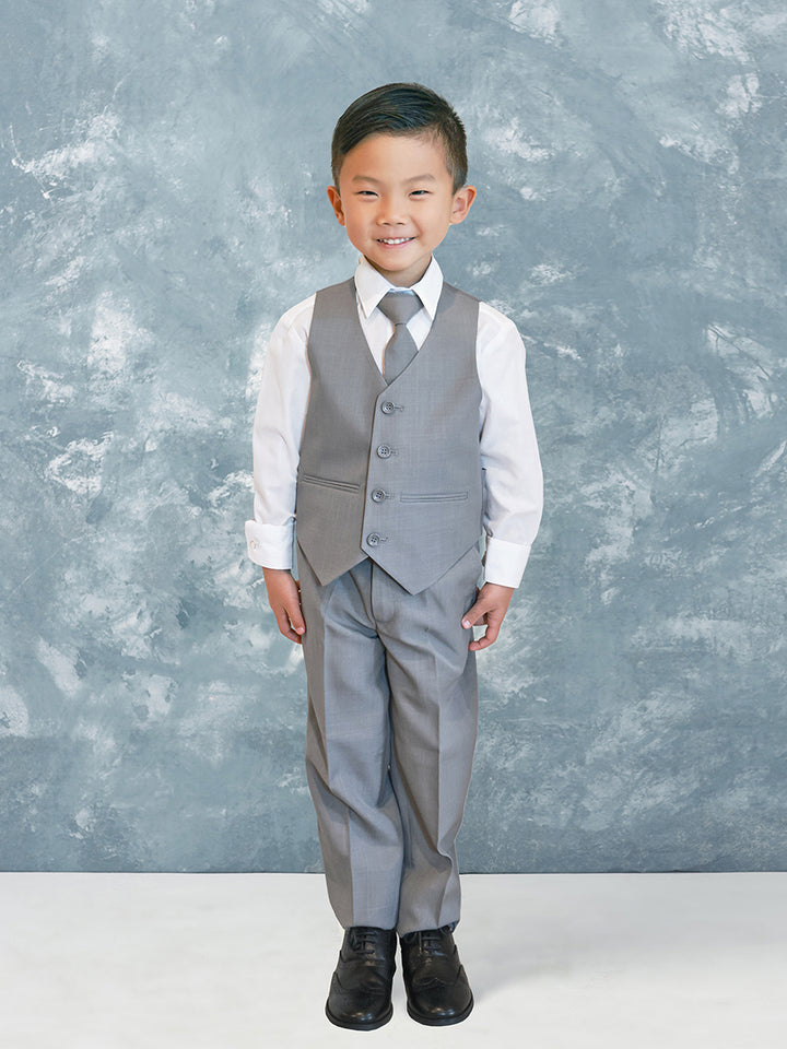 Tip Top Kids 4016 Light Grey Suit