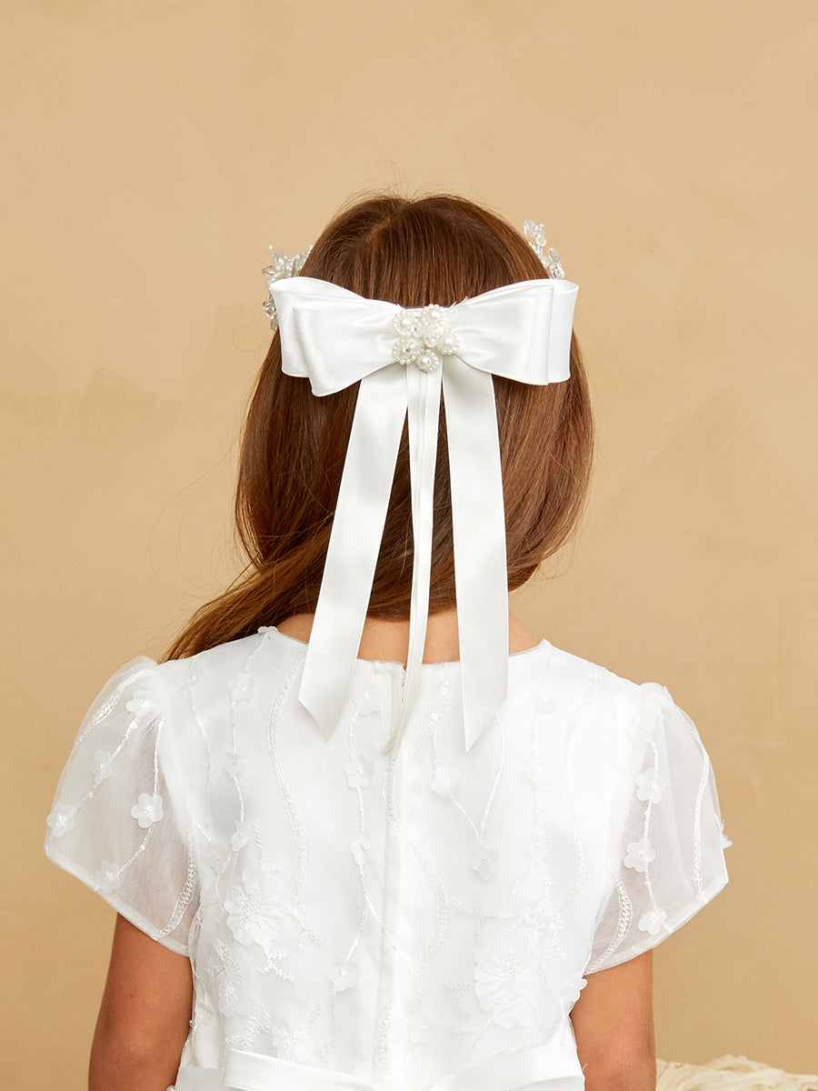 Tip Top Kids 542 White/Ivory Flower Crown