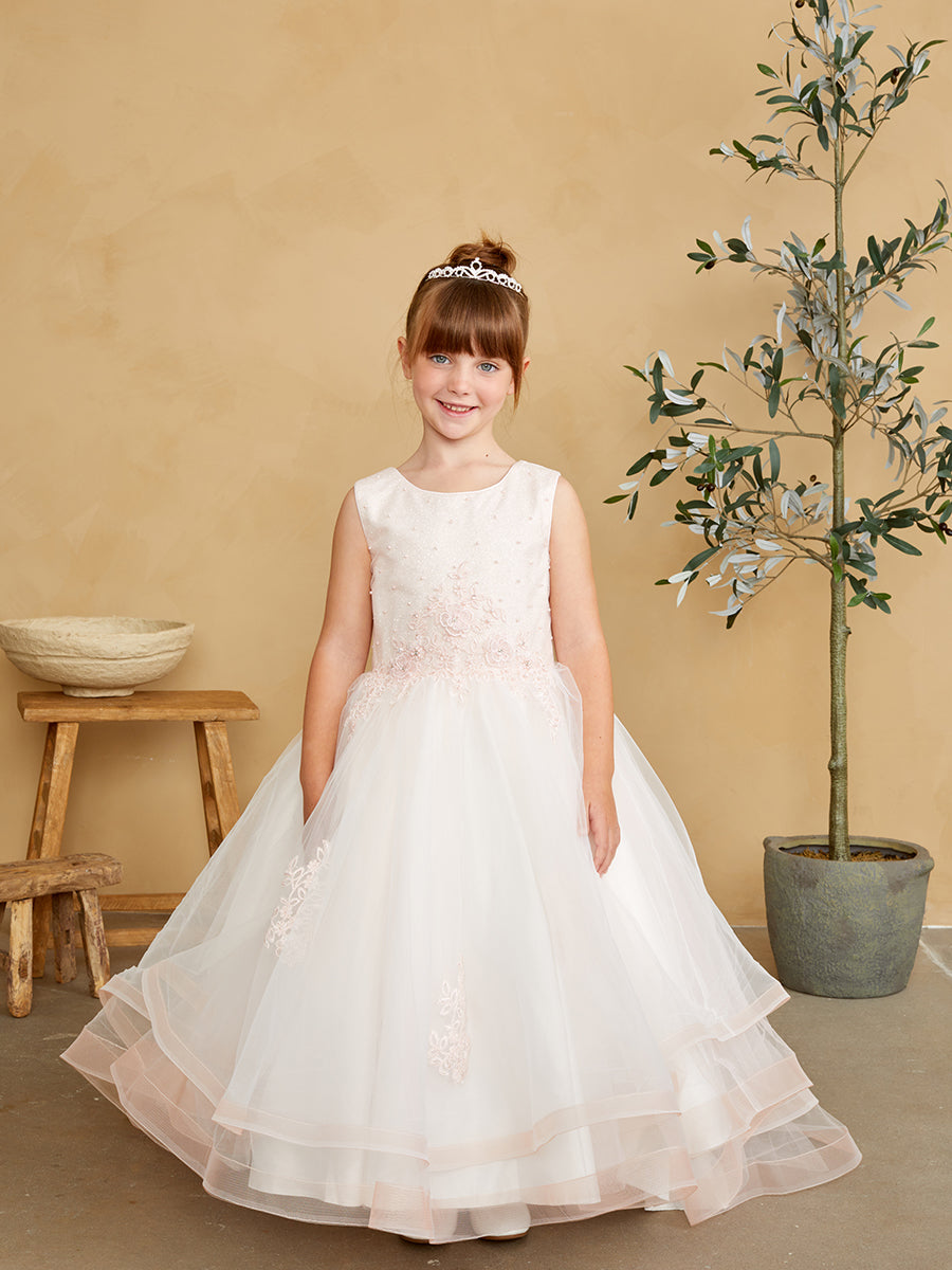 Tip Top Kids 5814 Blush Dress