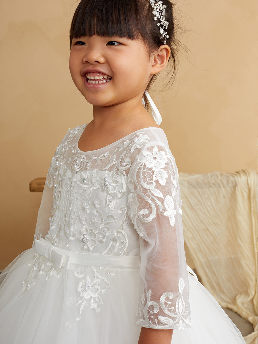 Tip Top Kids 5830 White/Ivory Dress