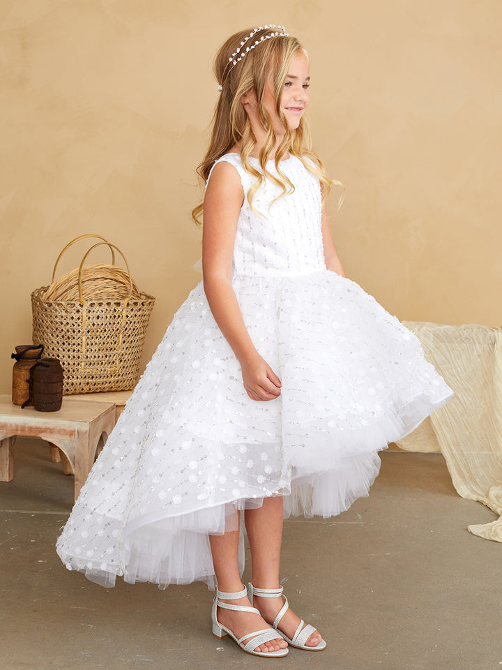 Tip Top Kids 5837 White Dress