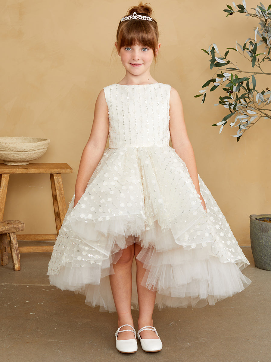 Tip Top Kids 5837 Champagne Dress