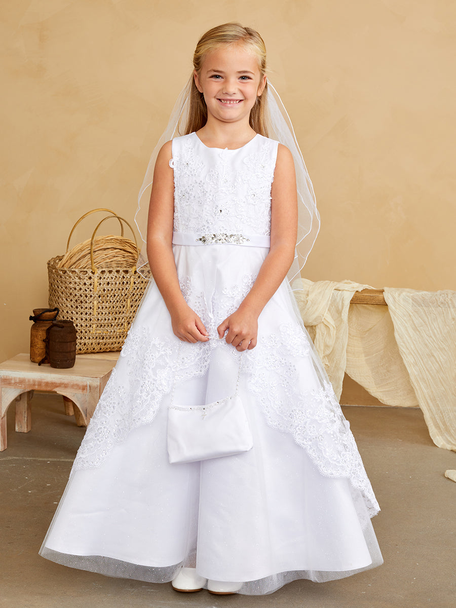 Tip Top Kids 5838 White Dress