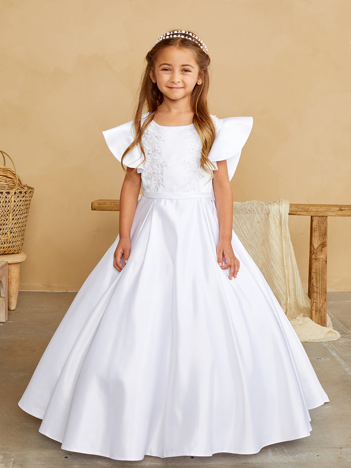 Tip Top Kids 5840 White Dress