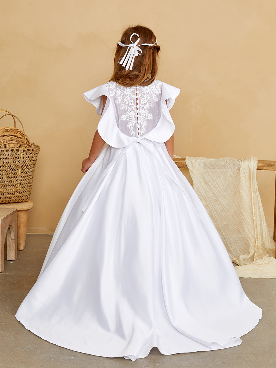Tip Top Kids 5840 White Dress