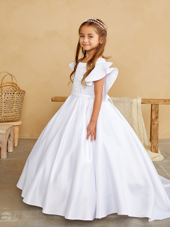 Tip Top Kids 5840 White Dress