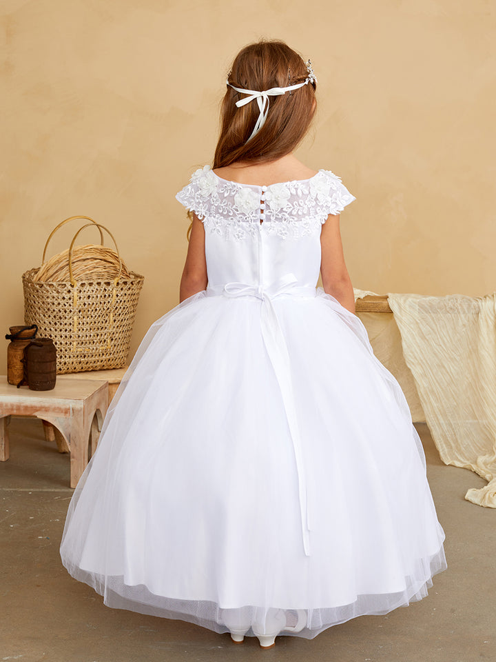 Tip Top Kids 5842 White/Ivory Dress