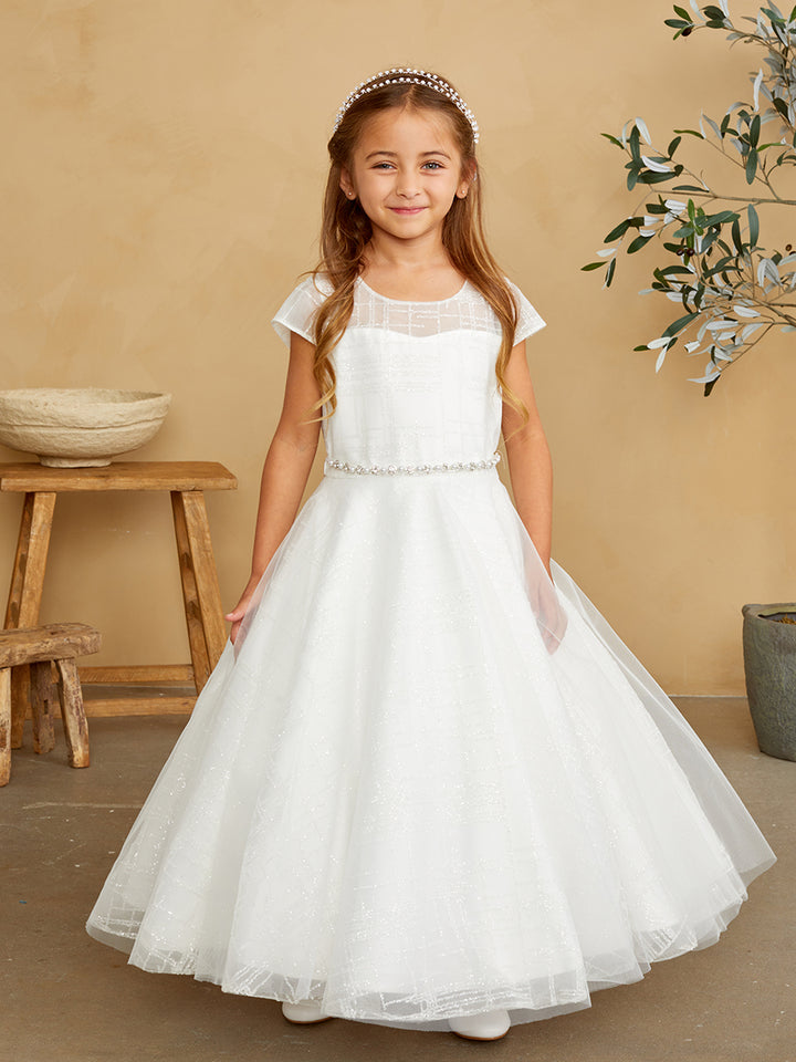 Tip Top Kids 5844 White/Ivory Dress