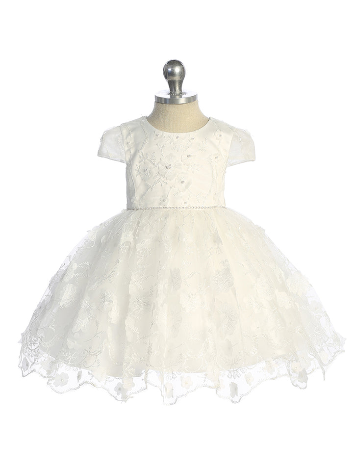 Tip Top Kids 5845 White/Ivory Dress