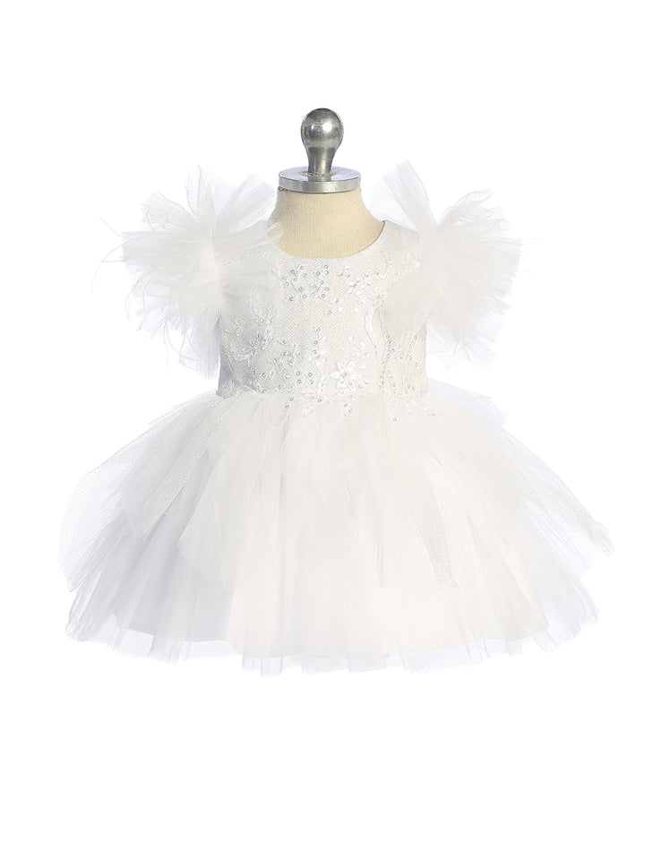 Tip Top Kids 5848 White Dress