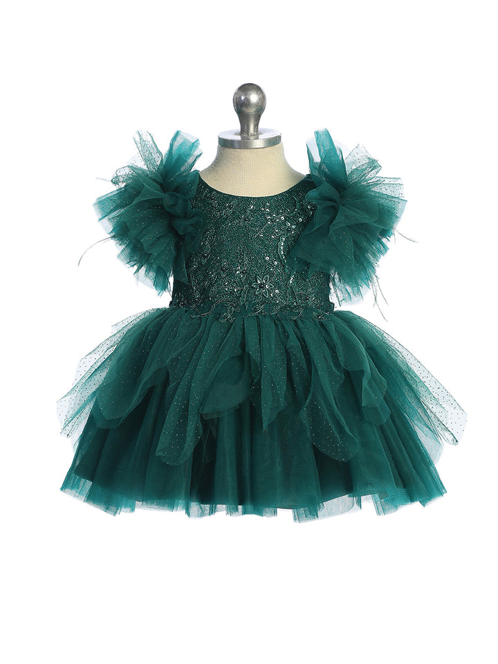 Tip Top Kids 5848 Emerald Dress