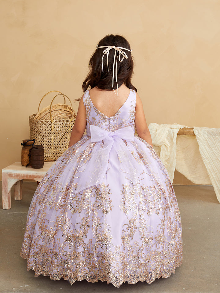 Tip Top Kids 7036 Lilac Dress