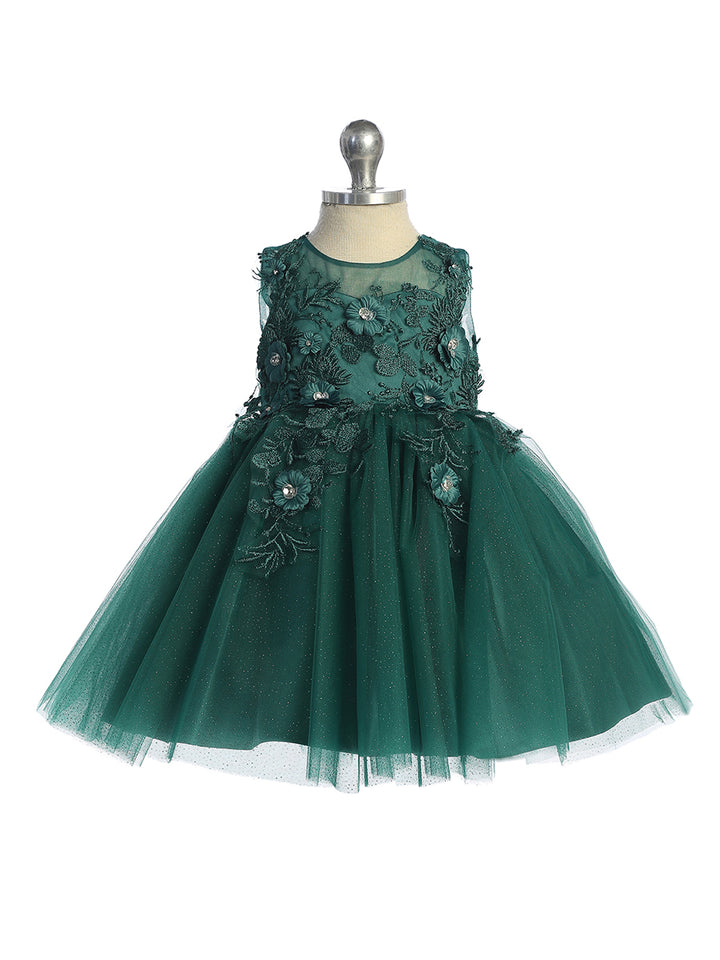Tip Top Kids 7038 Emerald Dress