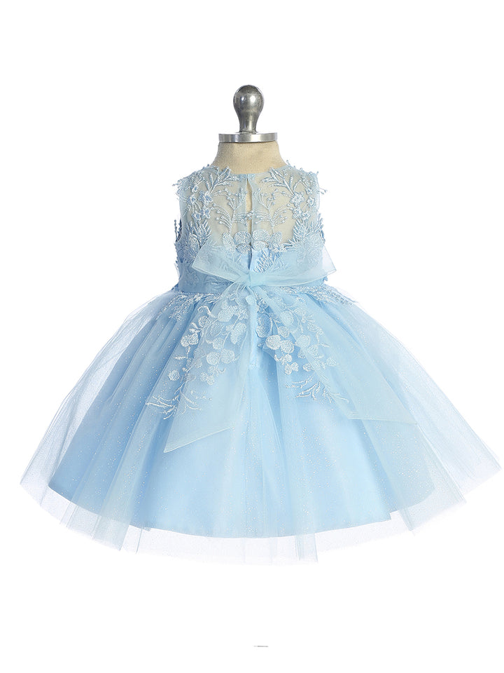Tip Top Kids 7038 Sky Blue Dress