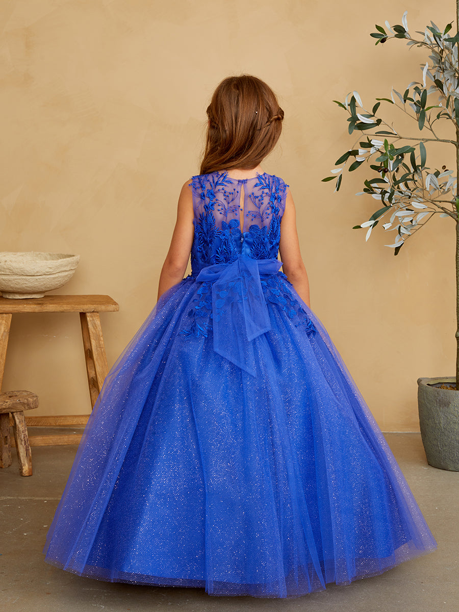 Tip Top Kids 7038 Royal Blue Dress – The Quince Of Your Dreams