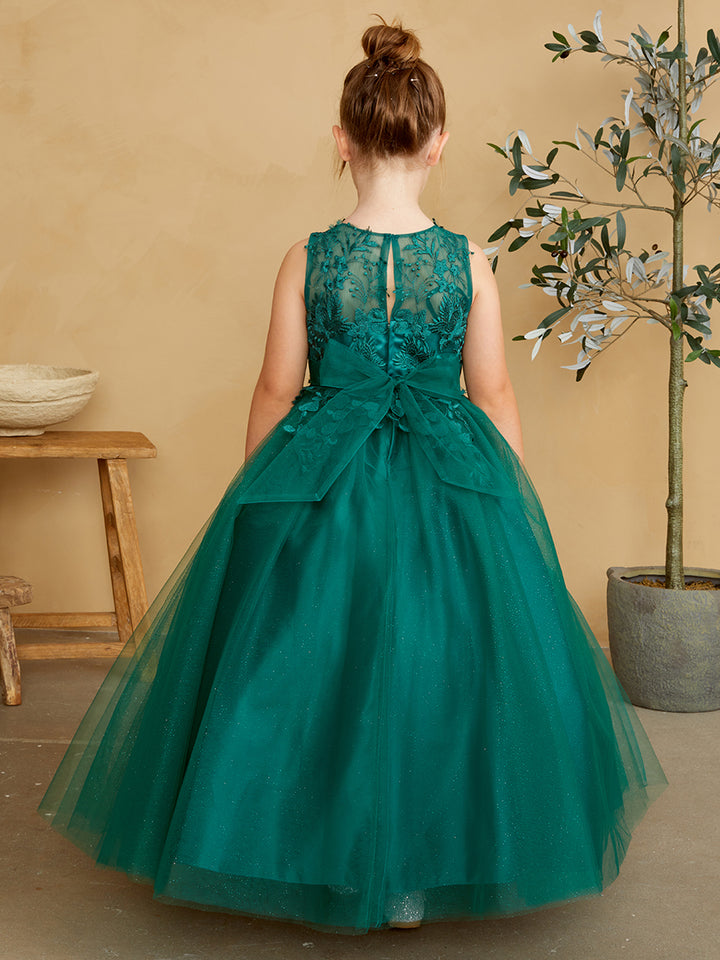 Tip Top Kids 7038 Emerald Dress