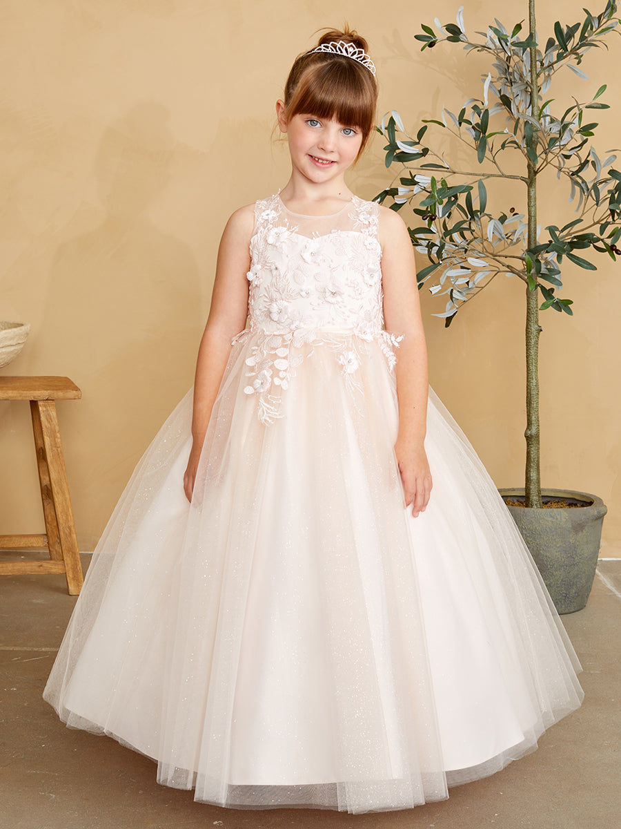 Tip Top Kids 7038 Blush Dress