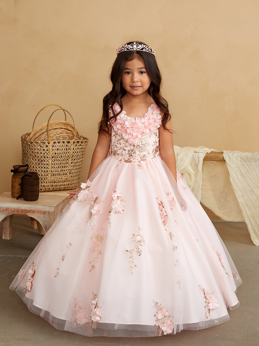 Tip Top Kids 7039 Blush Dress