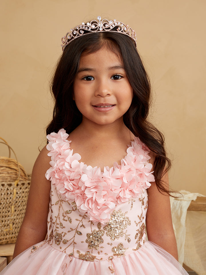 Tip Top Kids 7039 Blush Dress