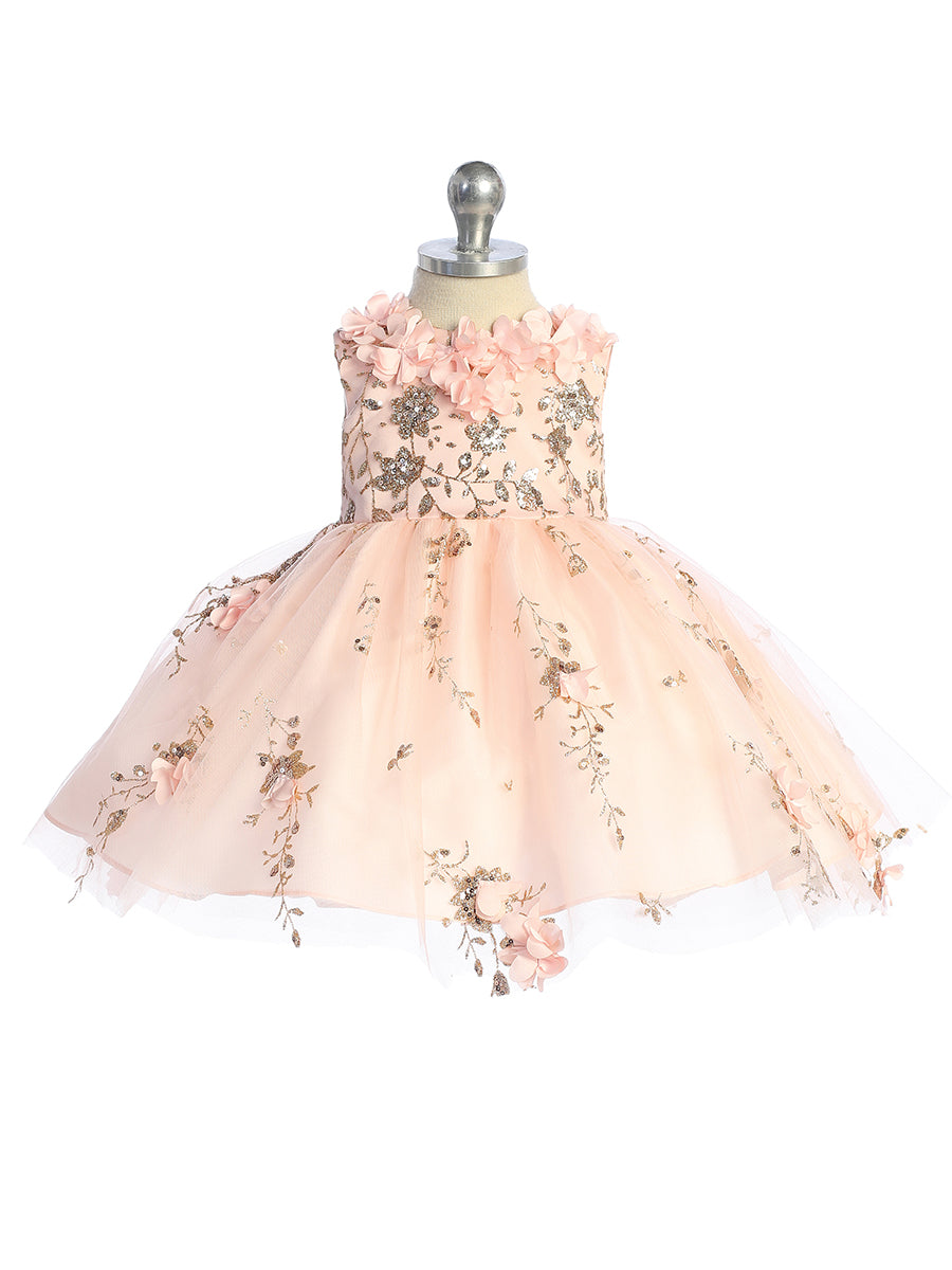 Tip Top Kids 7039 Blush Dress