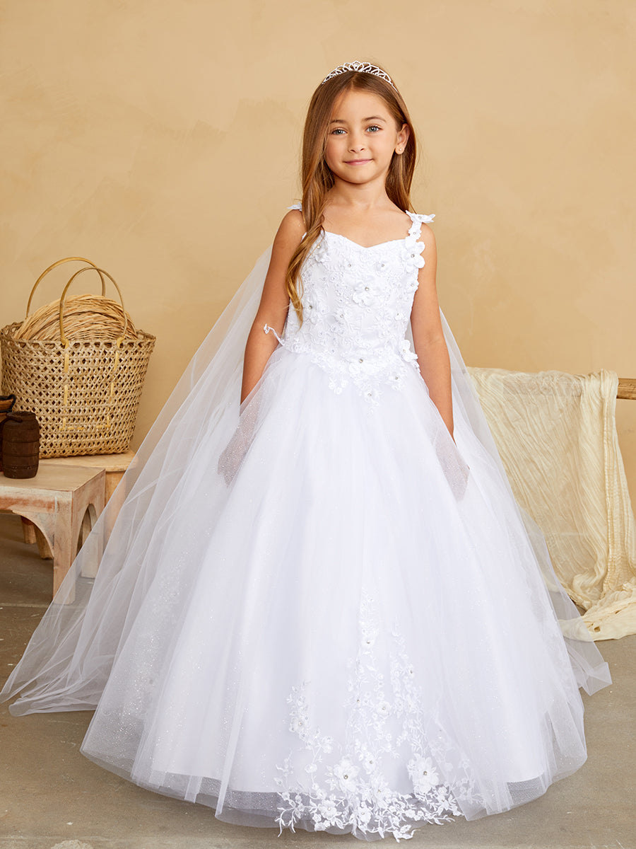 Tip Top Kids 7040 White Dress