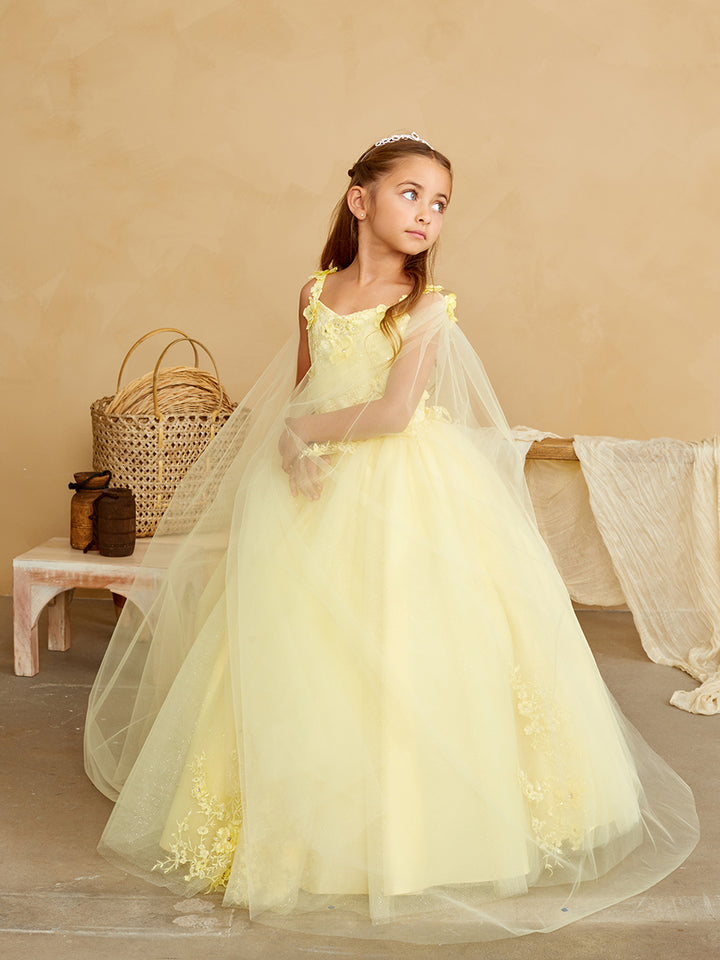 Tip Top Kids 7040 Yellow Dress