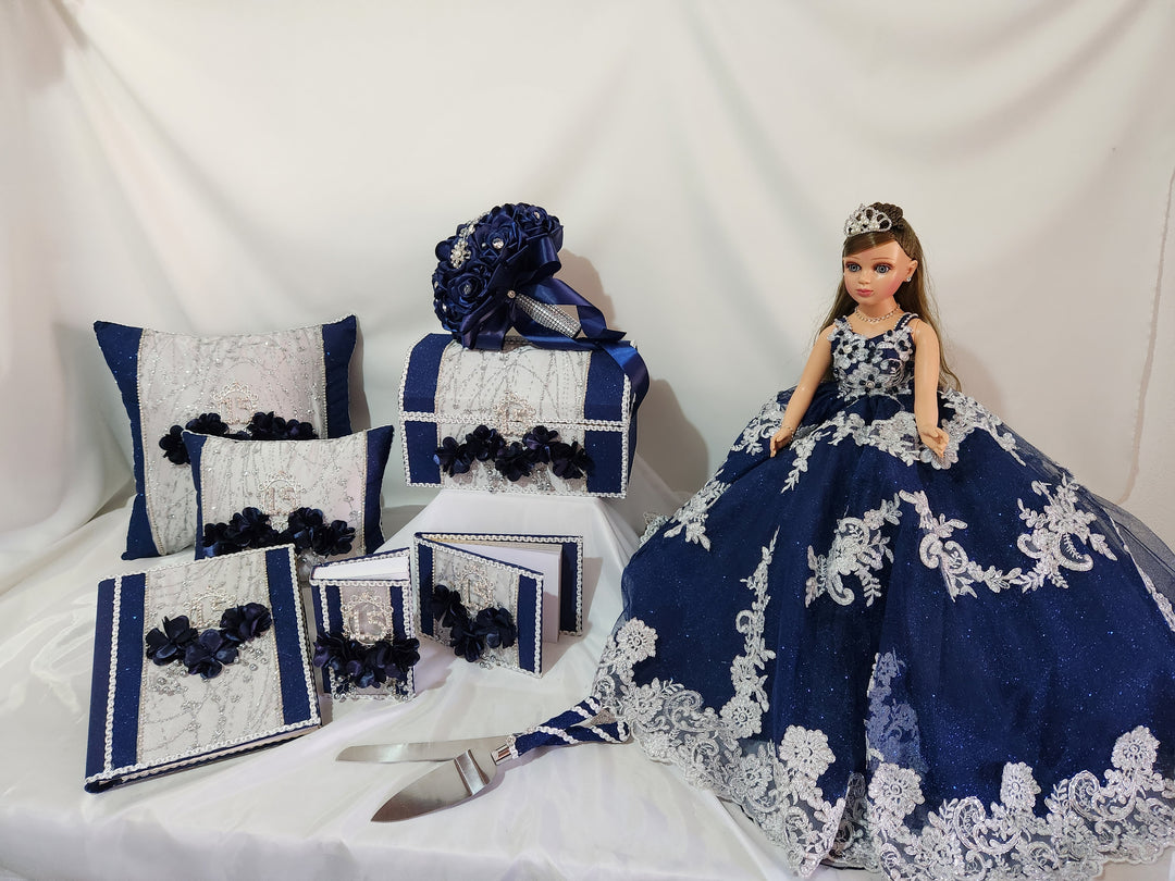 Quince of Your Dreams BT-69 Navy/White Doll Accessory Pack