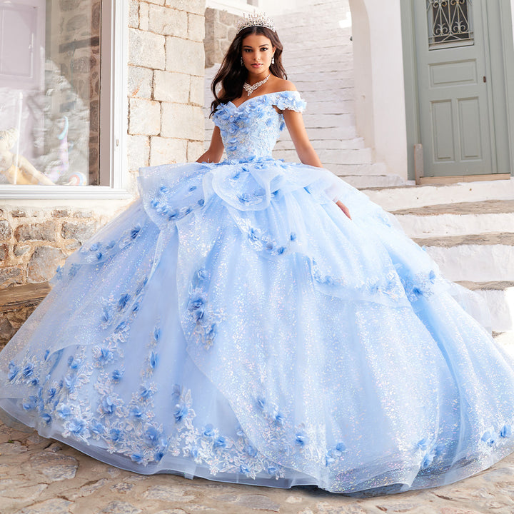 Princesa by Ariana Vara PR30113 Light Blue