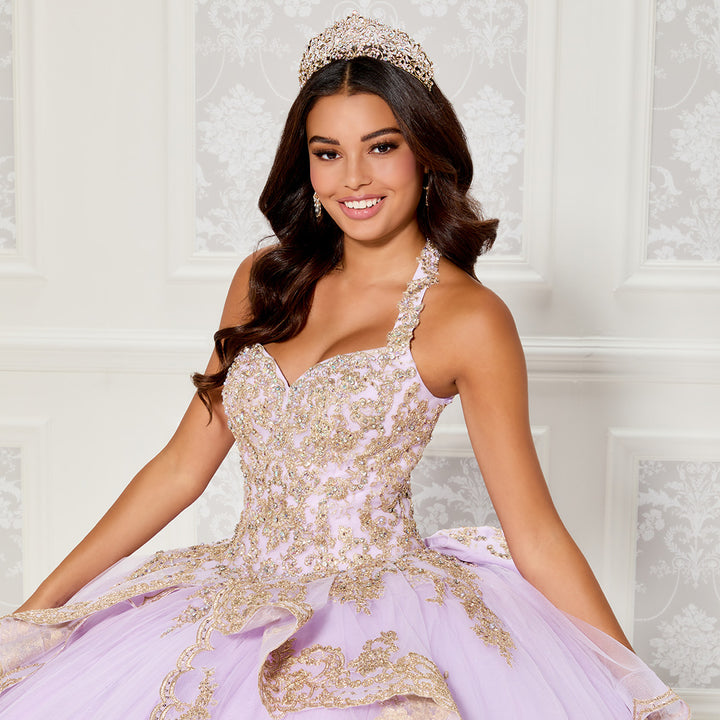 Princesa by Ariana Vara PR30118 Lilac/Gold