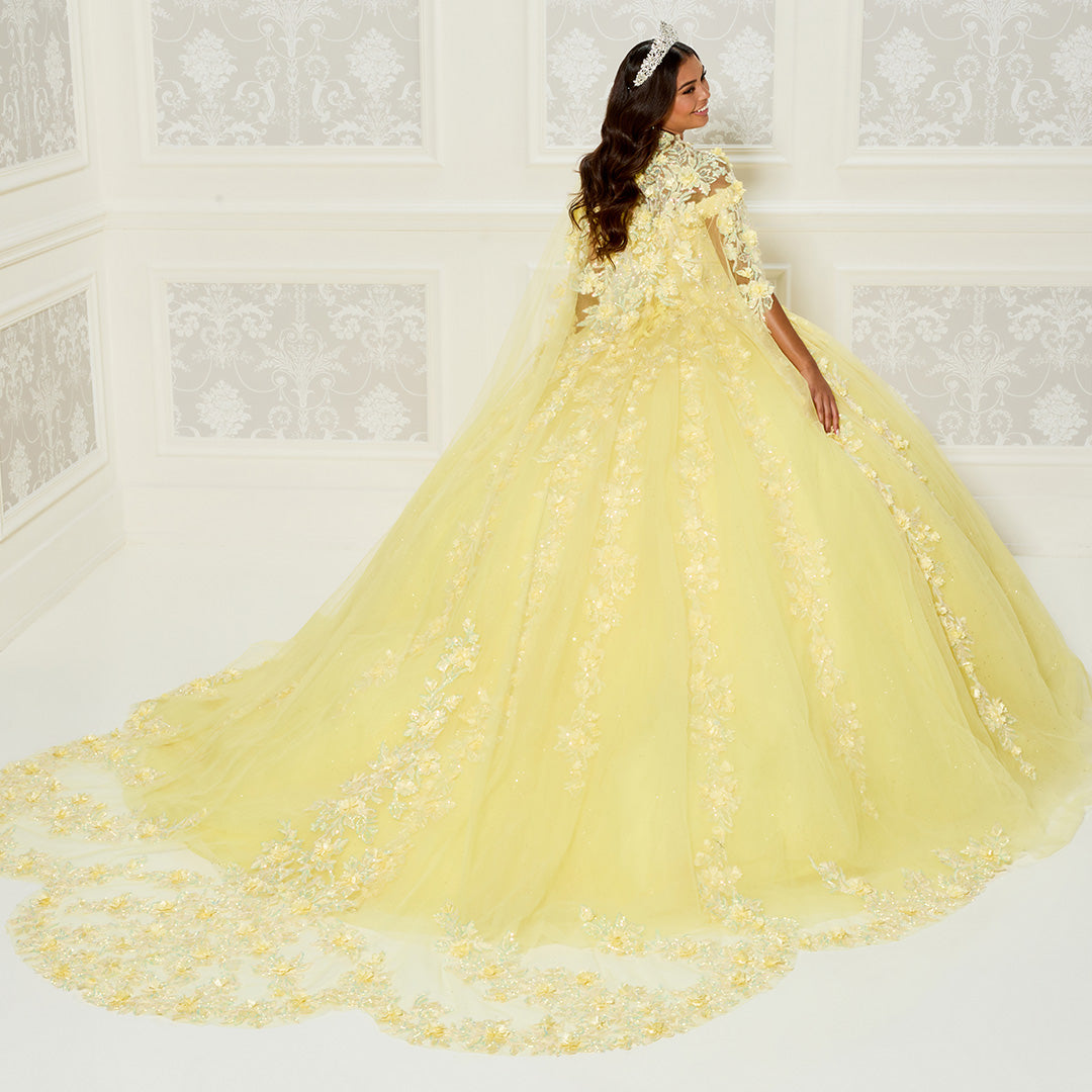 Princesa by Ariana Vara PR30120 Yellow