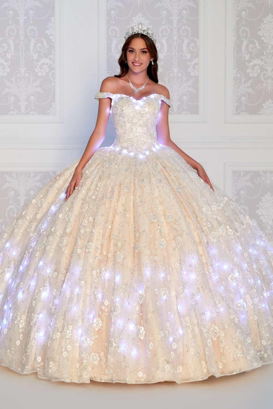 Ariana Vara Princesa PR12266 quinceañera dress in Statesboro boutique