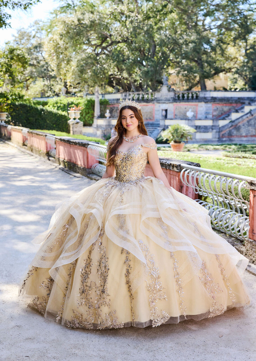 Ariana Vara Princesa PR30117 quinceañera dress in Statesboro boutique