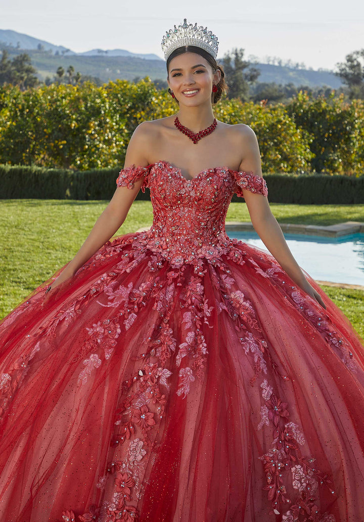 Morilee 34091 Scarlet/Blush Quinceañera Dress