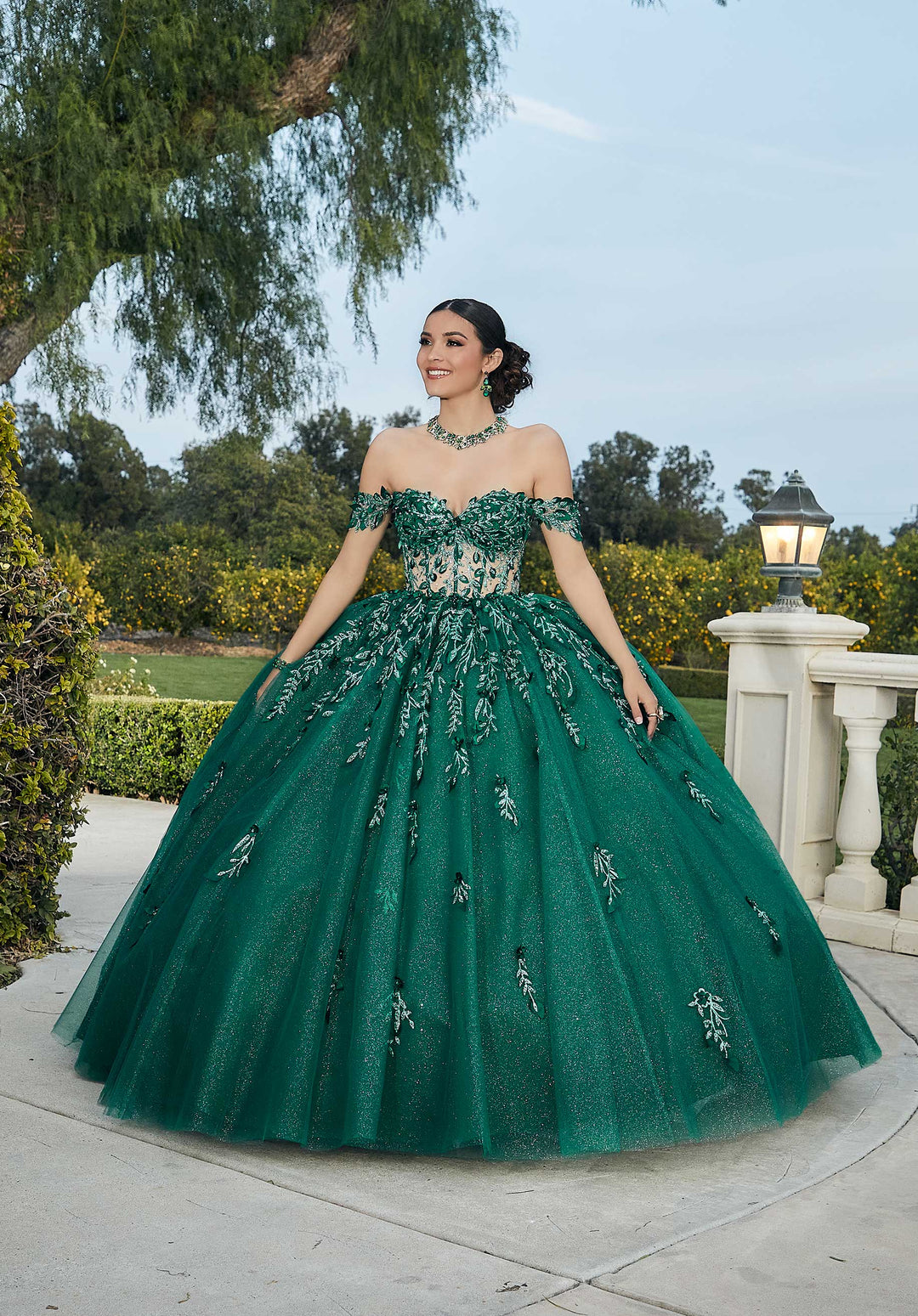 Morilee 60181 Emerald Quinceañera Dress