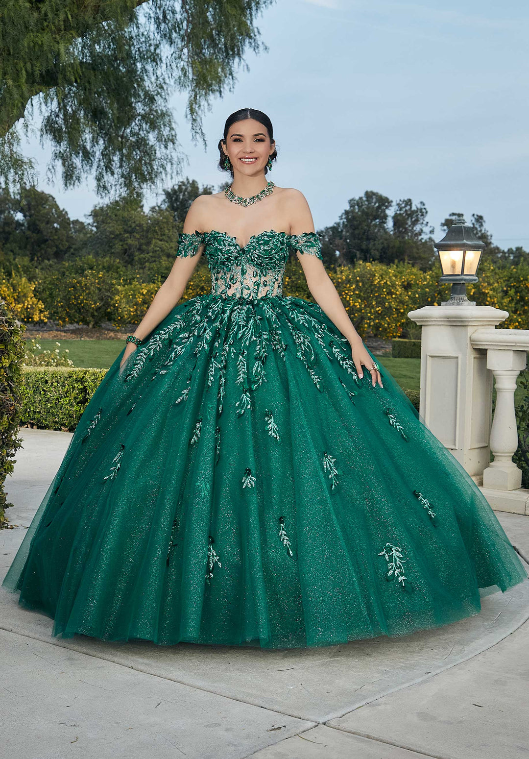 Morilee 60181 Emerald Quinceañera Dress