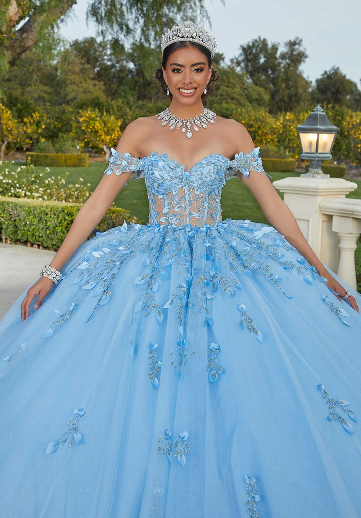 Morilee 60181 Bahama Blue Quinceañera Dress