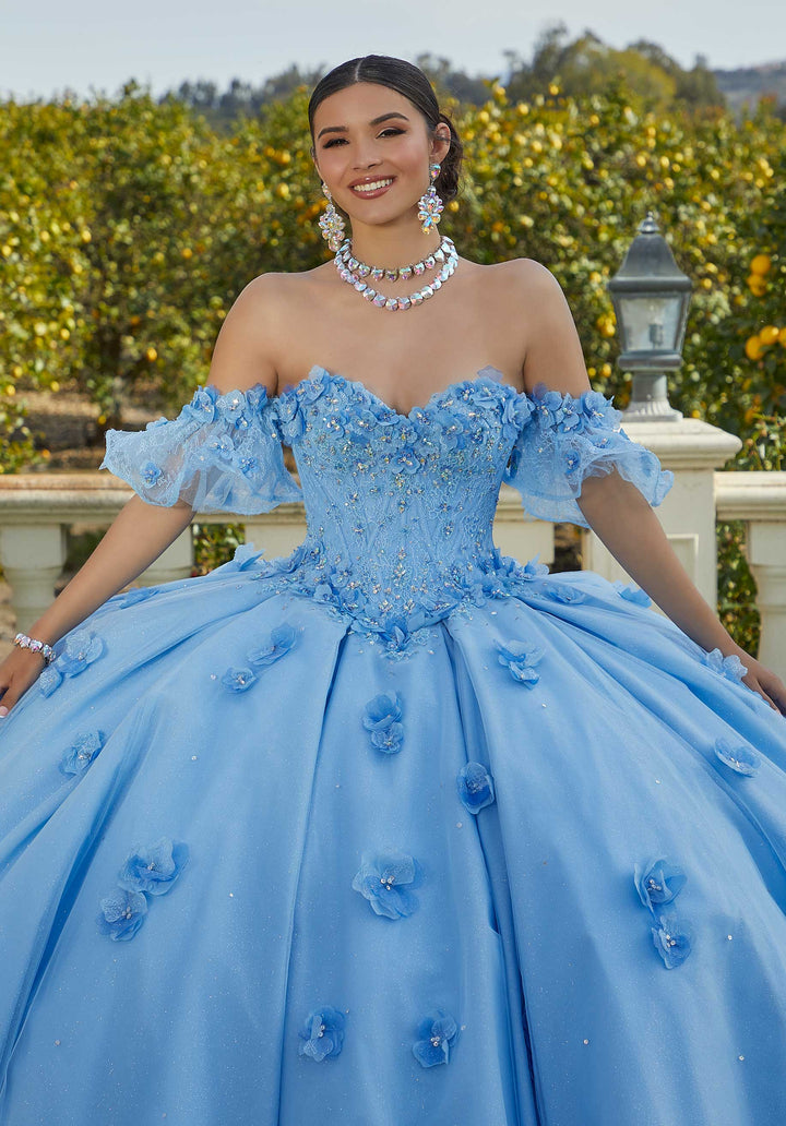 Morilee 60183 Bahama Blue Quinceañera Dress