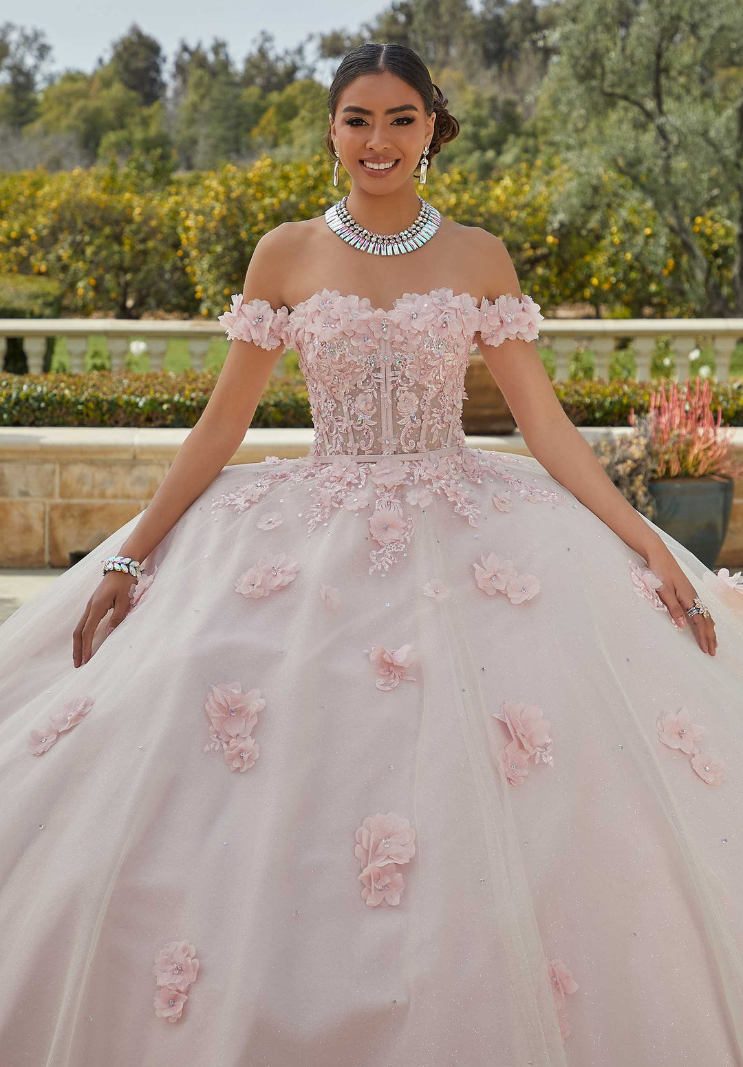 Morilee 60185 Blush/Champagne Quinceaera Dress The Quince Of Your Dreams Morilee 60185 Blush/Champagne Quinceaera Dress The Quince Of Your Dreams