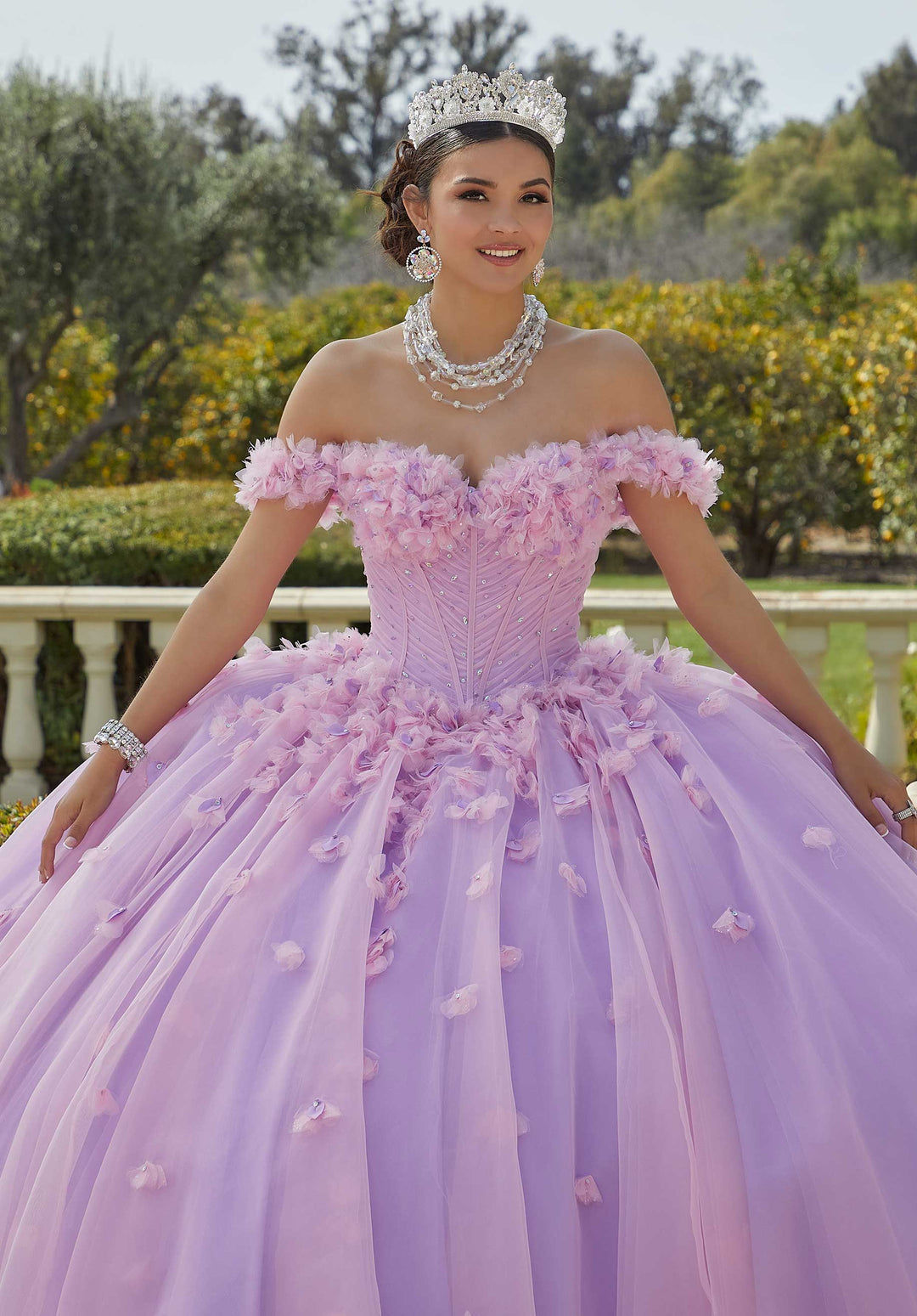 fitted lace wedding dress Embroidered Light Purple Quinceanera Dress fitted lace wedding dress Embroidered Light Purple Quinceanera Dress