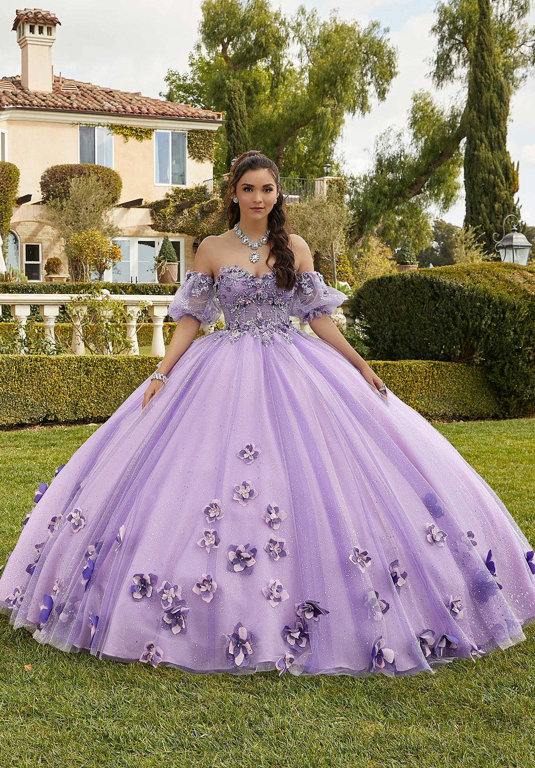 Morilee 89421 Lavender Moss Quinceañera Dress